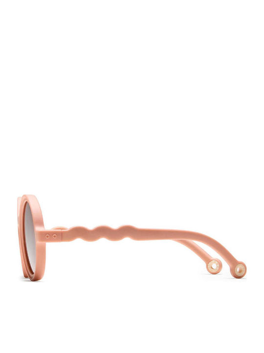 Olivio & Co Round Kids Sunglasses with Polarized Pink Lens
