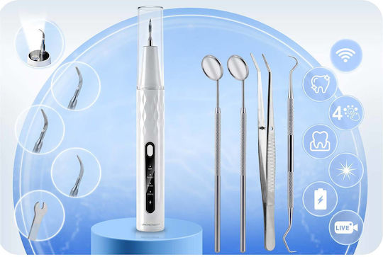 Ultrasonic Scaler Tooth Camera 4 Modes Tartar Removal Led Berdsen Bd-250