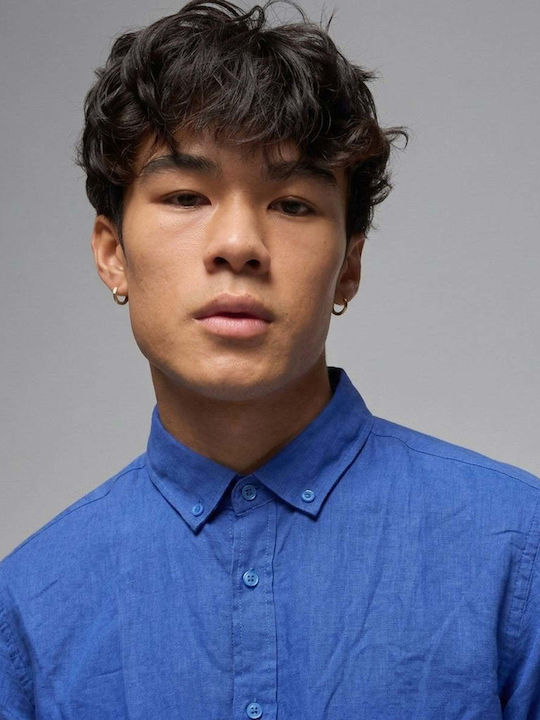 Long Sleeve Blue Shirt