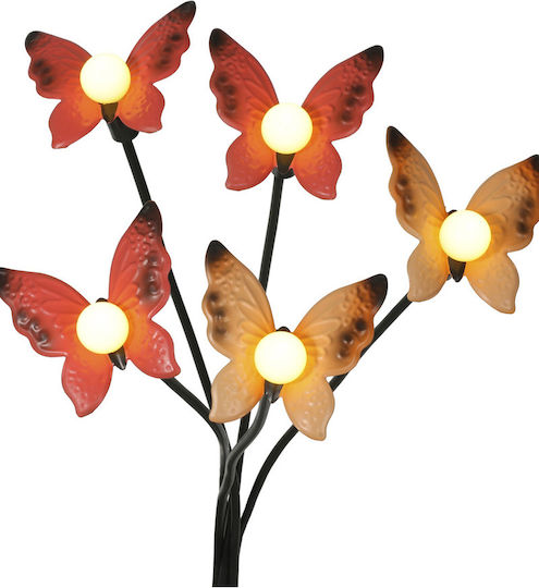 Kaemingk Lampa Solară Spiked cu Lumină Roșie 5.5x6x60cm