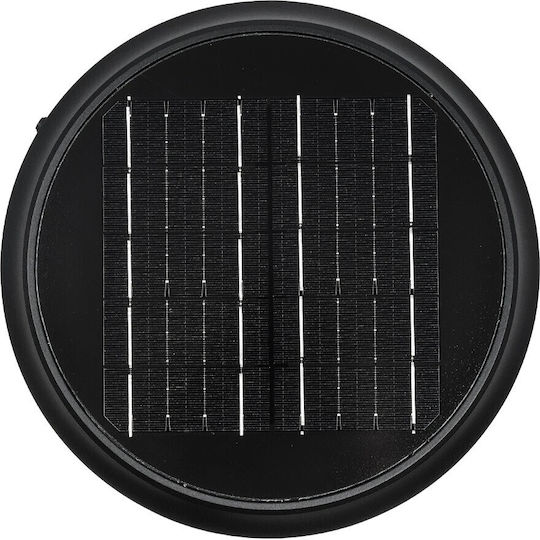 GloboStar Veggie Ηλιακό Φωτιστικό Δαπέδου Κολωνάκι 10W 500lm Ψυχρό Λευκό 6000K με Φωτοκύτταρο IP65 26x26x60εκ.