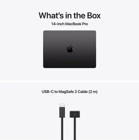 Apple MacBook Pro 14.2 Zoll IPS Retina Display 120Hz M5 Pro 18-Kern/64GB/2TB SSD 20-Kern-GPU Space Schwarz Internationales Englisch Tastatursprache