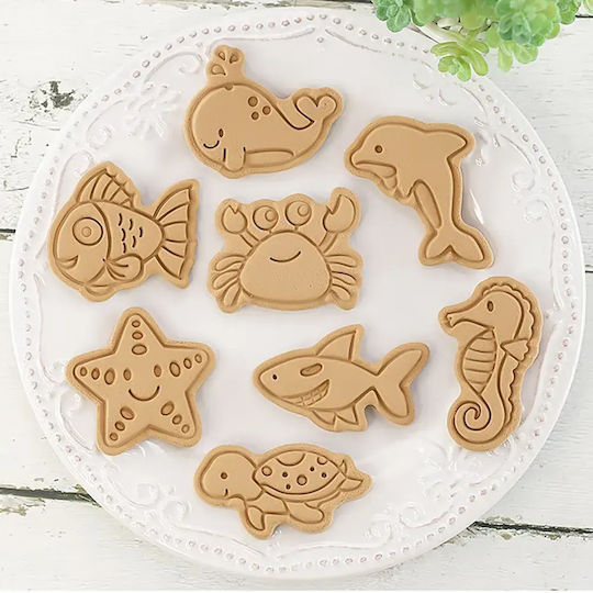 Καλούπι Cookies – Ζωάκια Θάλασσας