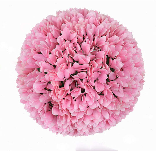 Decorative Ball 27cm Rossima Pink Hydrangea