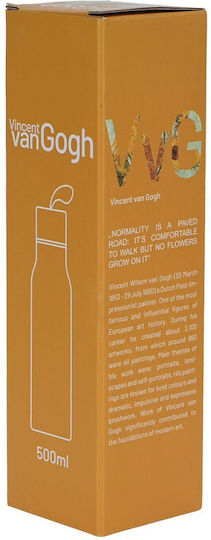 Duo-Gift Thermosflasche Rostfreier Stahl 500ml Sunflowers