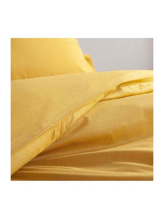Cannon Duvet Cover Cotton Single 170x250 Fresh Tawny Olive