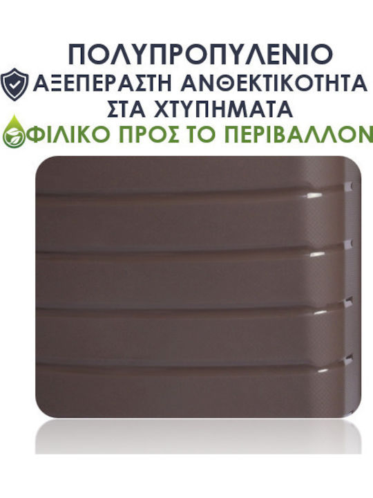 Lavor Куфари За Пътуване Твърди Кафяви Максимална Височина 75см С 4 Колела