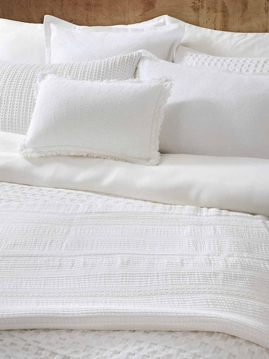 Cinnamons Плик за Завивка Кинг Сайз 270x250 Бял