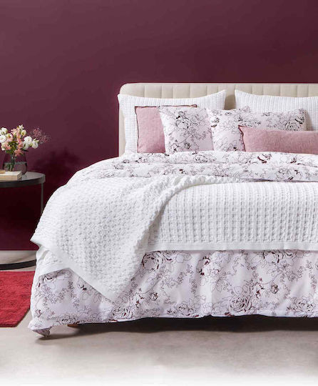 Peiraiki Patraiki Duvet Cover Set Cotton Queen with 2 Pillowcases 230x250 Sanderson Brown