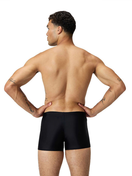 Speedo M Medley Logo Aquashort Мъжки Бански Плувни Шорти Черен