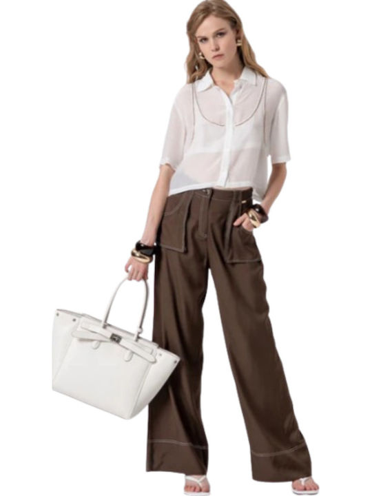 Short Sleeve Women's Shirt White