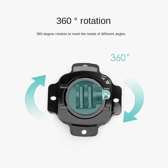 Rotating Helmet Mount Helmet Mount 360 Gopro