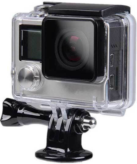 Адаптер 1/4 Монопод Трипод GoPro Пластмасов Черен