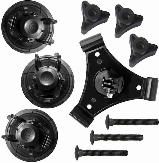 KEDD Vacuum Mount Für GoPro Auto Dreifach Pro Version