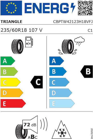 Anvelopă Iarnă Triangle Effexwinter Tw421 235/60r18 107v/xl