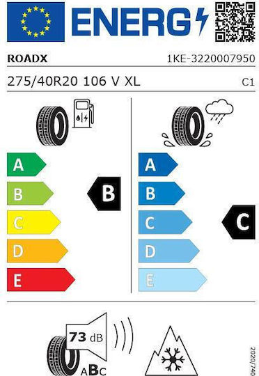 Anvelopă Iarnă Roadx Rxfrost-wu01 275/40r20 106V/XL