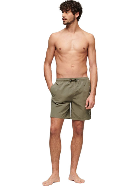 M D2 Men's Swimwear Shorts Khaki