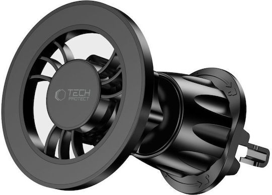 Tech-Protect N56 & Vent Car Mount Βάση Κινητού Αυτοκινήτου με Μαγνήτη Μαύρη