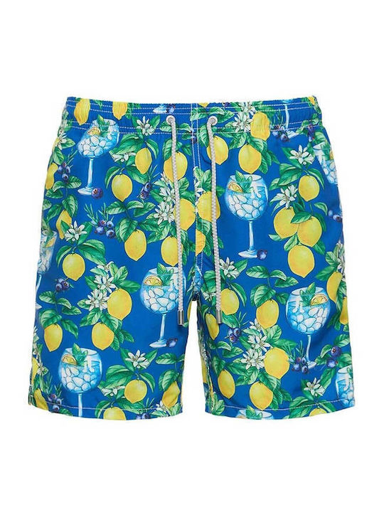 Men's Swimwear Bermuda Multicolour with Patterns