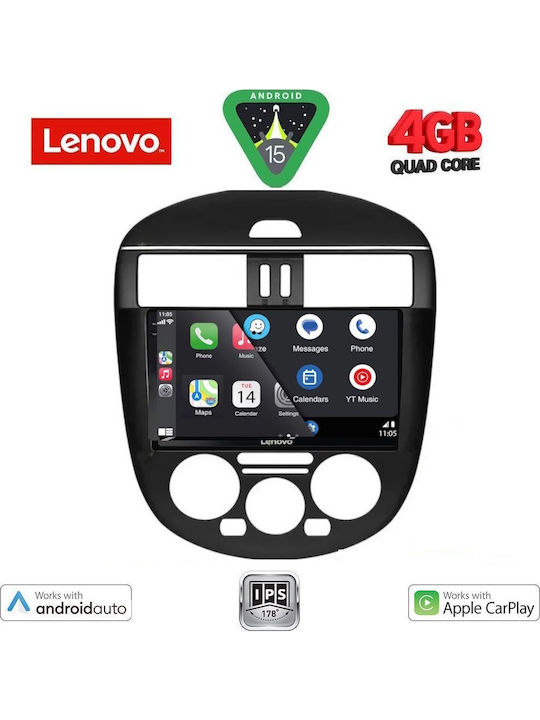 Digital IQ Car Audio System for Nissan Tiida 2013-2023 with A/C Bluetooth USB AUX WiFi GPS Apple CarPlay Android Auto with 9" Touch Screen