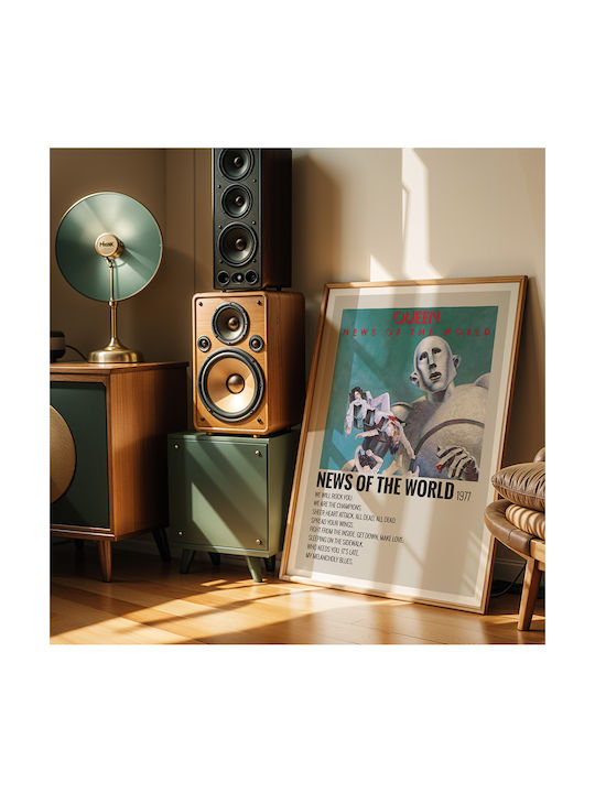 Poster Muzical News World Queen Ms729 21cm X 30cm