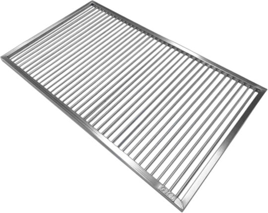 Inox Grill Rack Nonstick with Legs for Fish 60x38cm
