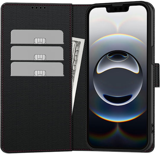 Tech-protect Wallet Case Iphone 16e 17e Black