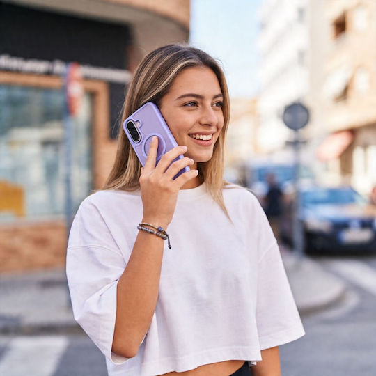 Tech-Protect Magmat Back Cover Σιλικόνης / Πλαστικό Λιλά (Galaxy A57)
