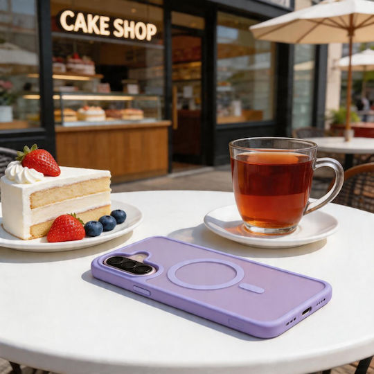 Tech-Protect Magmat Back Cover Σιλικόνης / Πλαστικό Λιλά (Galaxy A57)