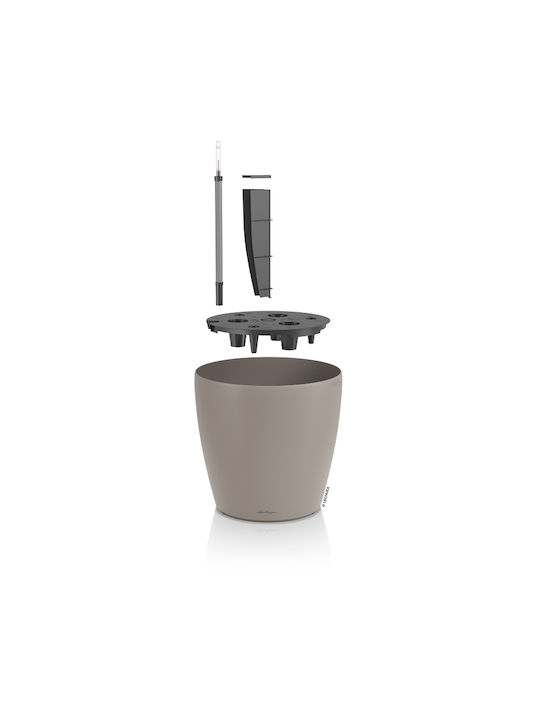 Lechuza Classico Self-Watering Flower Pot Sand Brown 50x50x46cm