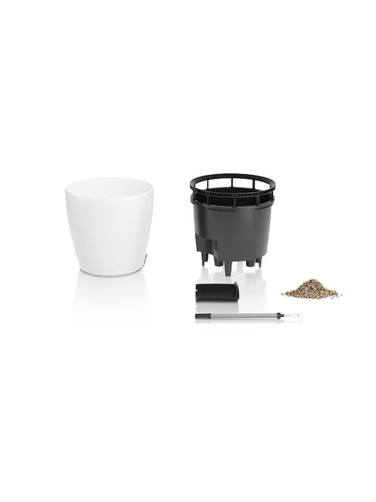 Lechuza Classico Ls Self-Watering Flower Pot White 49x49x46cm