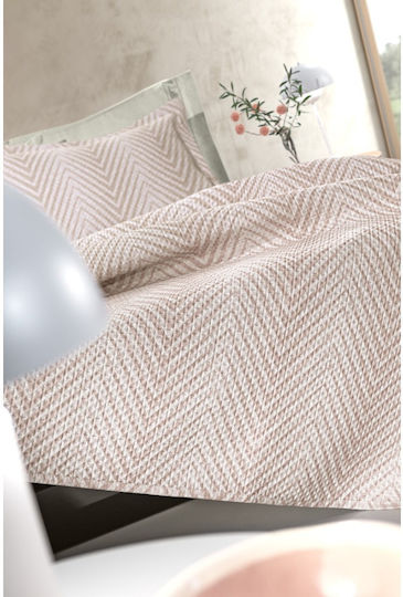 Guy Laroche Vera Vera Σετ Κουβερλί King Size από Πολυεστέρα Natural 250x240cm 2τμχ