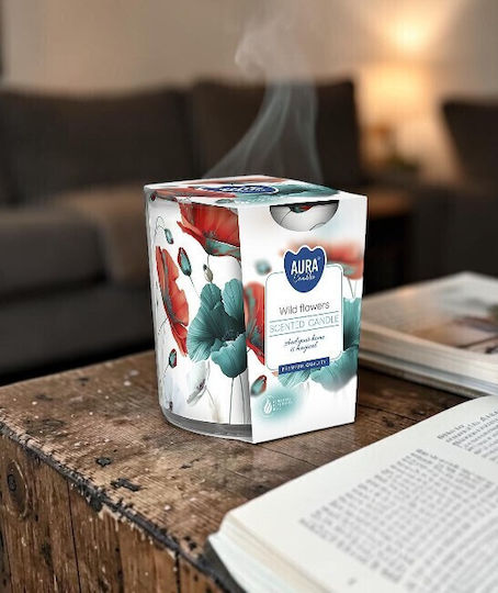 Bispol Aromatisches Kerze in Gefäß mit Kirsche Duft 100gr