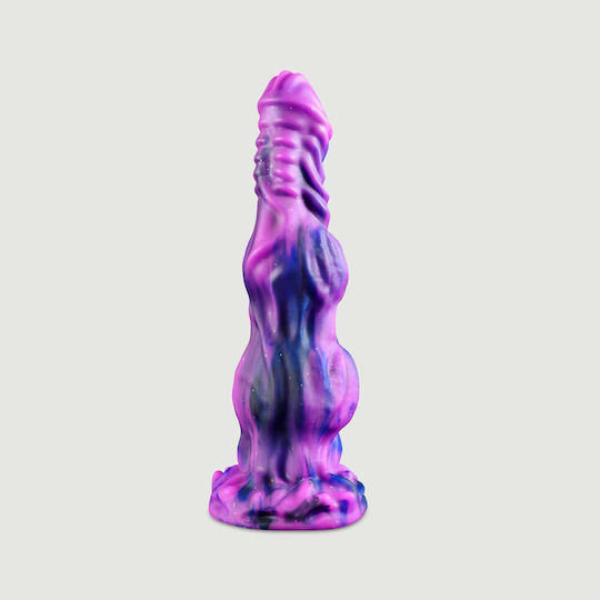 Realistisches Dildo mit Saugnapf Lila 25cm