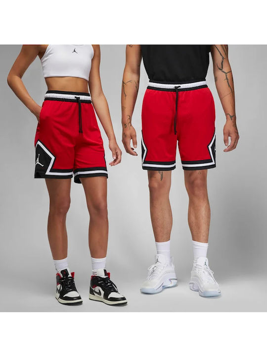 Diamond Αθλητική Ανδρική Βερμούδα Dri-Fit Κόκκινη