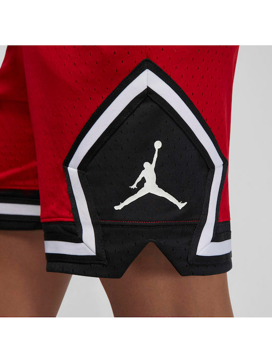 Diamond Αθλητική Ανδρική Βερμούδα Dri-Fit Κόκκινη