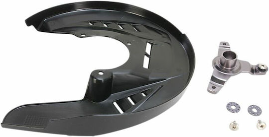 Ufo Protective Front Disc Brake Cover Plastic Dc01002-001 Kawasaki Kx 250 F 13-20 Kawasaki Kx 450 F 13-18 Black