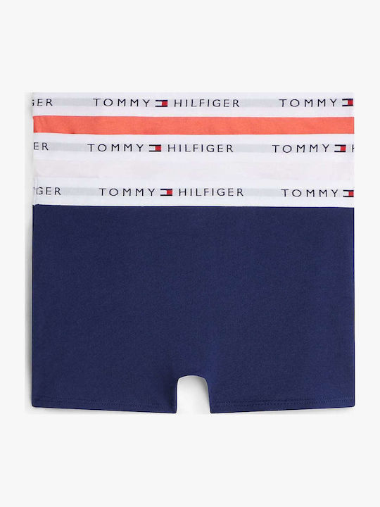 Tommy Hilfiger Σετ Παιδικά Βρακάκια Γκρι 3τμχ