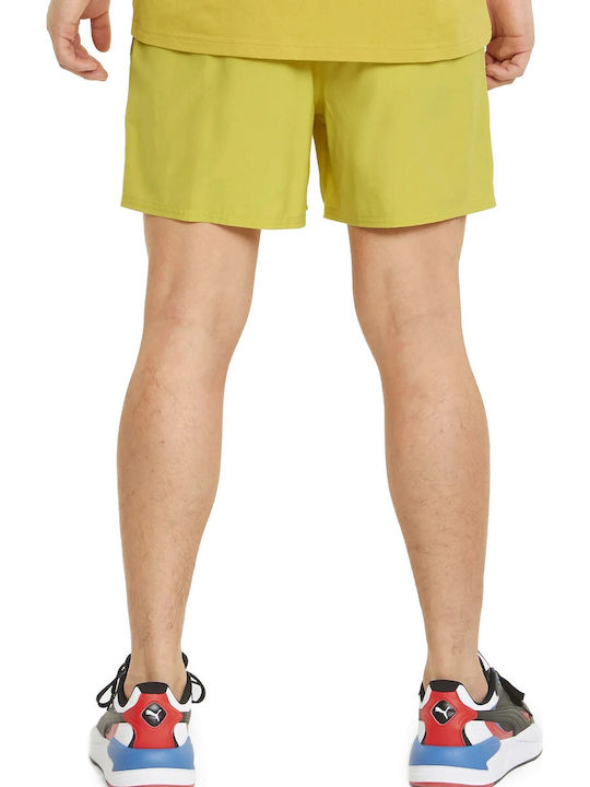 PUMA Herren-Bademode Kurze Hosen Gelbe