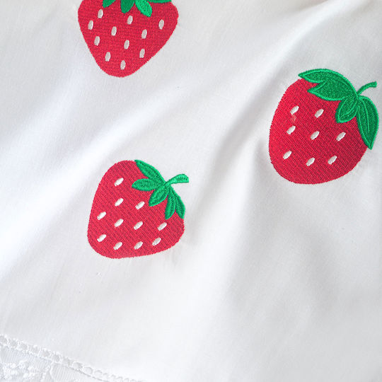 Rythmos Подредба Fragola Бели 100x160см