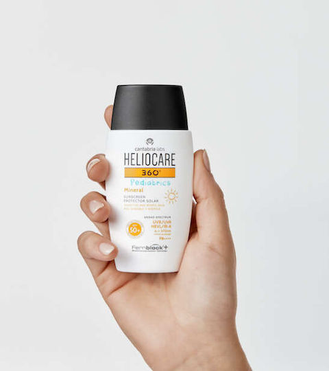 Cantabria labs Heliocare 360º Kinder Sonnenschutzmittel Mineral mit Natürlichen Filtern SPF50+ 50ml
