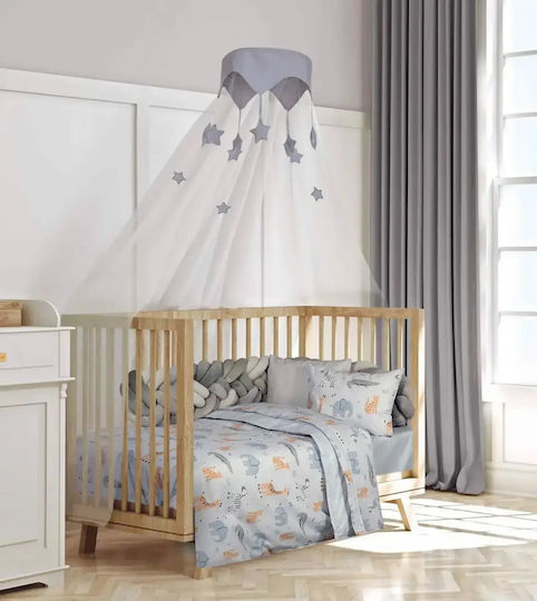 Greenwich Polo Club Set Baby Sheets Crib Cotton Essential 8867 Green 130x170cm 3pcs