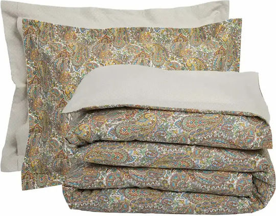 Das Home Happy Bed Sheets Set Double 240x260cm Multi (4pcs)
