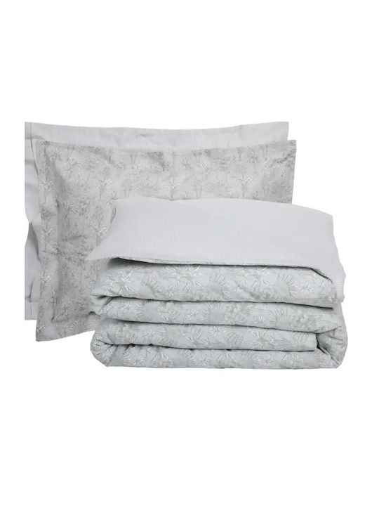 Das Home Happy Σετ Σεντόνια Υπέρδιπλα 240x260εκ. Grey (4τμχ)