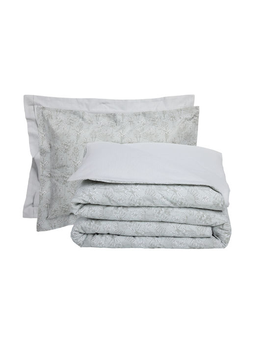 Das Home Happy 9696 Σετ Σεντόνια Μονά 170x260εκ. Grey (3τμχ)