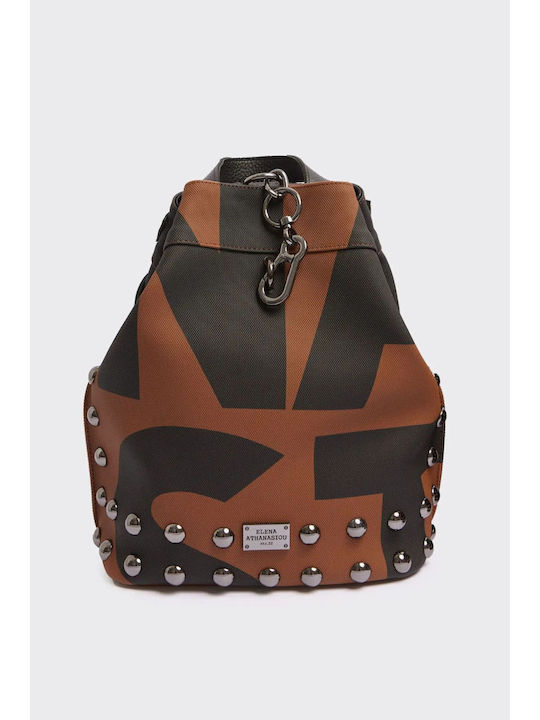 N’ Metal Ea Logo Women's Backpack Brown