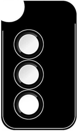 Tempered Glass Samsung Galaxy A57 A37 Spacecase Camera Ring Αντιχαρακτικό Γυαλί Προστασίας Φακό Κάμερας Πλαίσιο Αλουμινίου Black 5905719140540