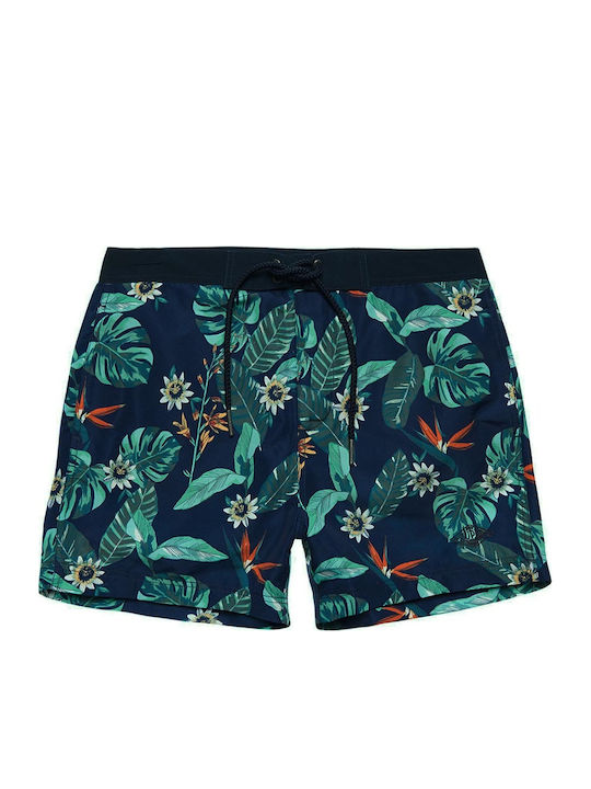 Ovin Vintage Men's Swimwear Shorts Multicolour Floral