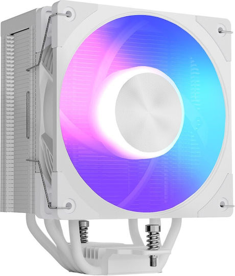 Modecom Volcano 0C T721 CPU Cooler for Socket AM4/AM5/1200/1700 with ARGB Lighting White