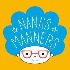 Nana's Manners Σετ Βρεφικά Μαχαιροπίρουνα Μωβ 2τμχ